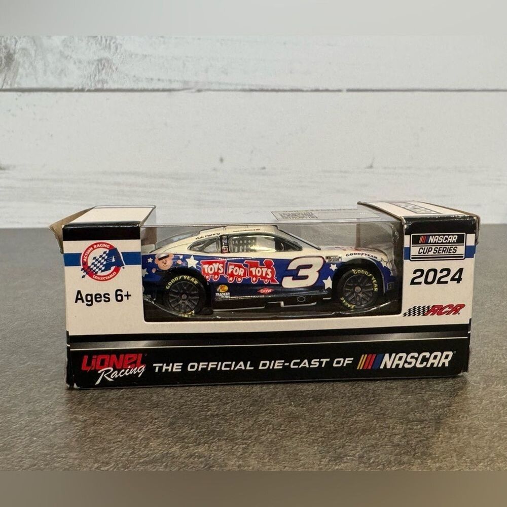 Action Racing Austin Dillon 2024 #3 Toys for Tots Die-Cast Chevrolet Camaro NEW